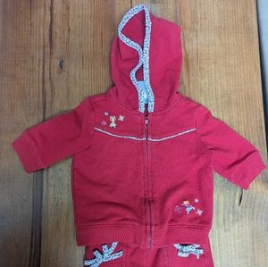 Janie and Jack Sweater and Pants Set 0-3M